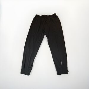Balance Collection Mens Black Athletic Jogger Pants Size L Lightweight Stretch